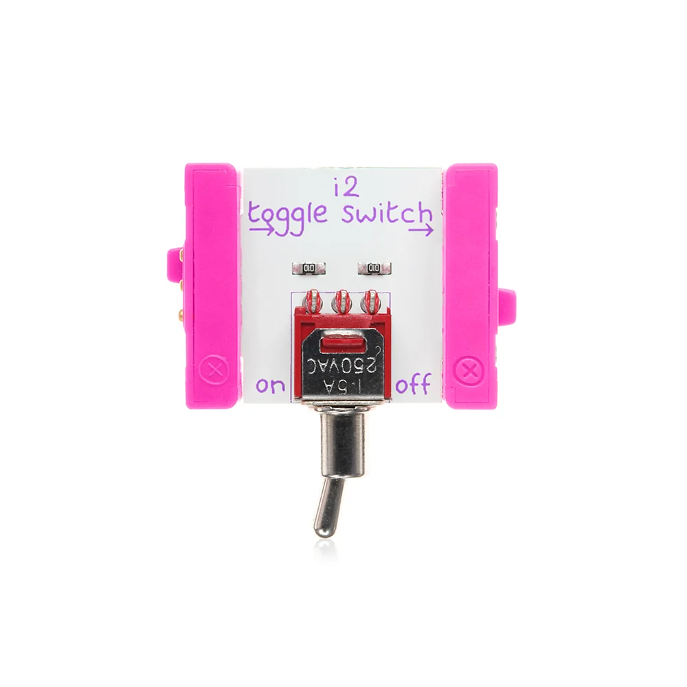 littleBits i2 toggle switch